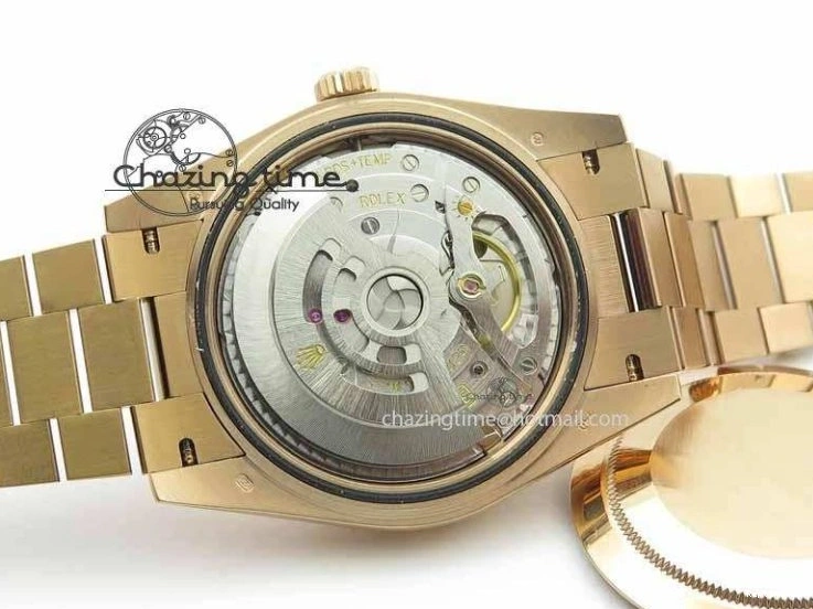 1226 Sophisticated Day-Date 40mm 228239 RG Noob 1:1 Best Edition Brown Roman Dial On RG President Bracelet A 3707